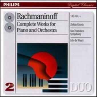 Rachmaninoff : Complete Works for Piano and Orchestra - Kocsis
