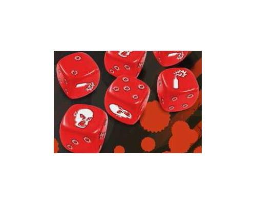 Guillotine Games - Zombicide - Rouge Dice Blister