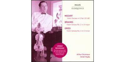 Mozart, Brahms, Grieg: Violin Sonatas