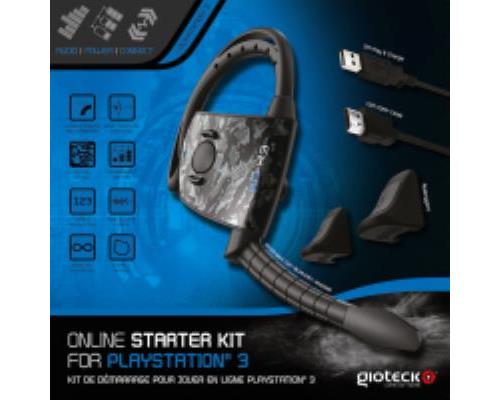 GIOTECK ONLINE STARTER KIT PS3