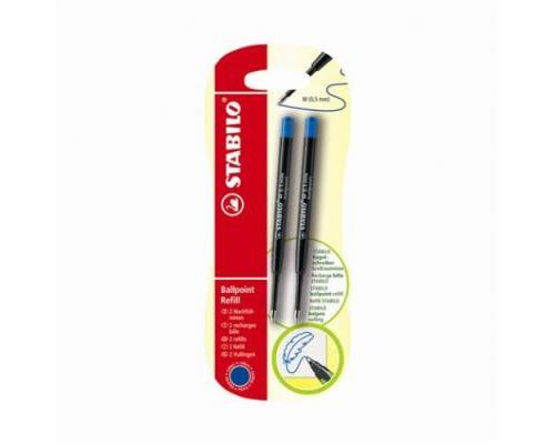 BALLPOINT REFILL BLISTER 2 BLUE