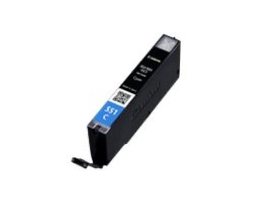 Canon CLI-551C - 7 ml - cyan - original - réservoir d'encre - pour PIXMA iP8750, iX6850, MG5550, MG5650, MG5655, MG6450, MG6650, MG7150, MG7550, MX725, MX925