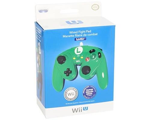 PDP - NINTENDO WIRED FIGHT PAD OFF GC CONTROL. LUIGI WIIU