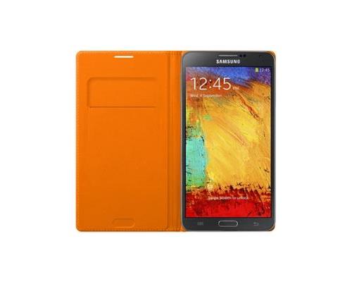 SAMSUNG FLIP WALLET ORANGE FOR N9005 GALAXY NOTE III