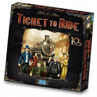 les aventuriers du rail 10eme anniversaire Days Of Wonder Les Aventuriers Du Rail 10eme Anniversaire les aventuriers du rail 10eme anniversaire