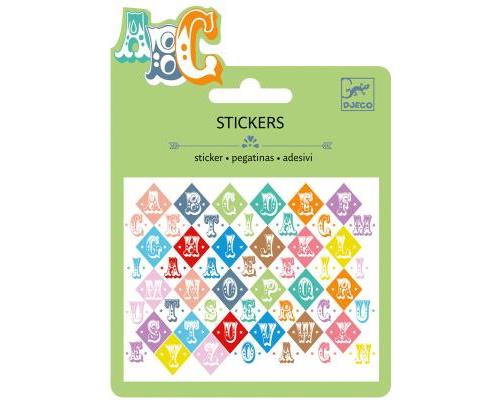 Mini stickers : Lettrs saloon Djeco