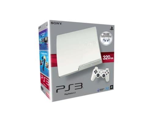 Scee PS3 320Gb White + 2 Controllers