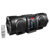 JVC RV-NB100 Boomblaster- Radio/CD-speler met dock en USB - Zwart