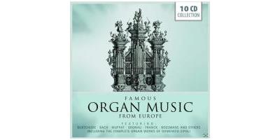 FAMOUS ORGAN MUSIC FROM EUROPE/10CD