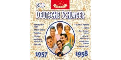 DEUTSCHE SCHLAGER 1957-1958/3CD