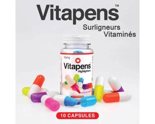 Vitapens, les Surligneurs Vitaminés