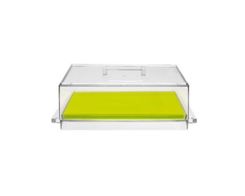 ZAK CHEESY BOX WITH CUTTING BOARD KIWI