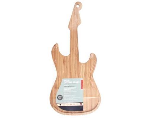CUTTING BOARD BAMBOO GUITAR