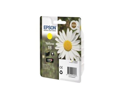 Cartouche d'encre Epson Paquerette jaune Cartouche d'encre Epson Paquerette jaune