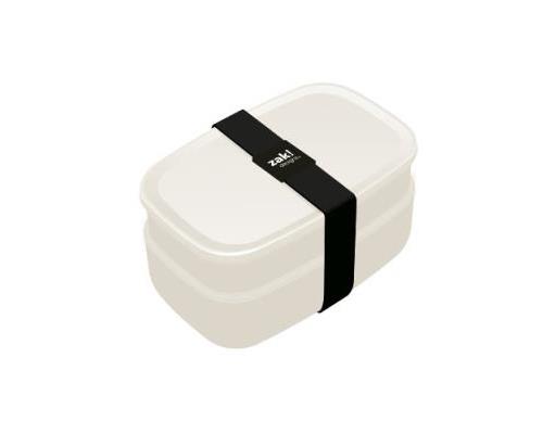 ZAK LUNCH BOX WITH CUTLERY WHITE