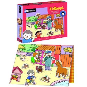 Nathan - Jeu mes histoires magnétiques T'Choupi - 1