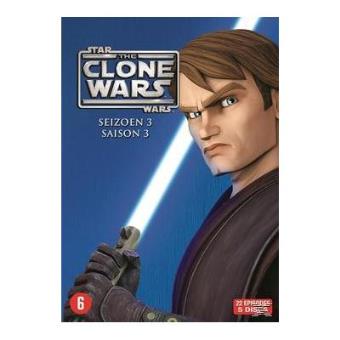 Star Wars Clone Wars S3 FR/NL DVD Duwayne Dunham alle DVD's