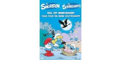 SMURFEN-SCHTROUMPFS-DOL OP BABYSMURF-TOUS FOU DE BEBE SCHTR