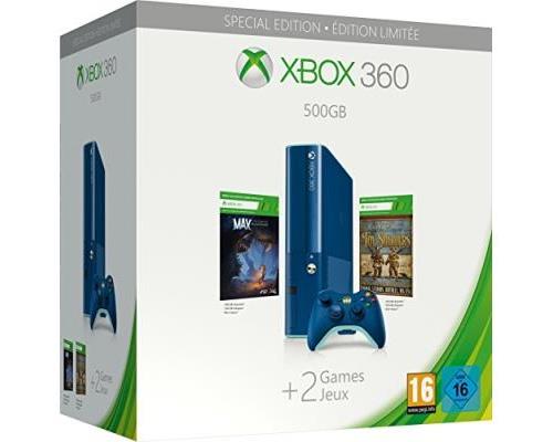 Microsoft Xbox 360 - Special Edition Blue Bundle - console de jeux - 500 Go HDD - bleu
