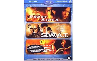 B-ACTION COLLECTION-3 DVD-GHOST-RIDER-SWAT-XXX-VN