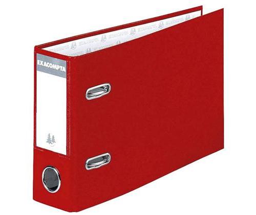 ORDNER PVC A5 HORIZONTAAL RUG 70 ZWARTE KAFT.