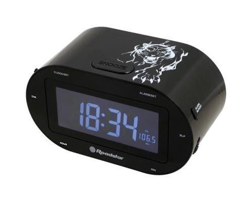ROADSTAR CLR2750 CLOCK DESIGN BLACK-