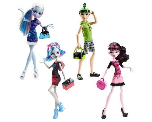 Monster High - Travel Doll Week End Asst