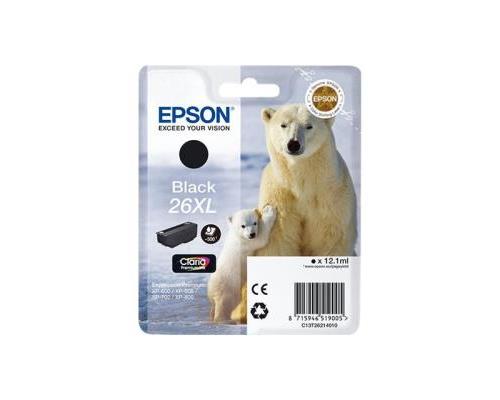 Epson 26XL - zwart - origineel - inktcartridge