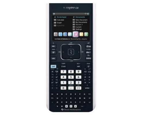Texas Ti-Nspire Cx Calculatrice Scientifique Noir