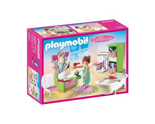 5307 - Salle de bain et baignoire - Playmobil Dollhouse Playmobil : King  Jouet, Playmobil Playmobil - Jeux d'imitation & Mondes imaginaires