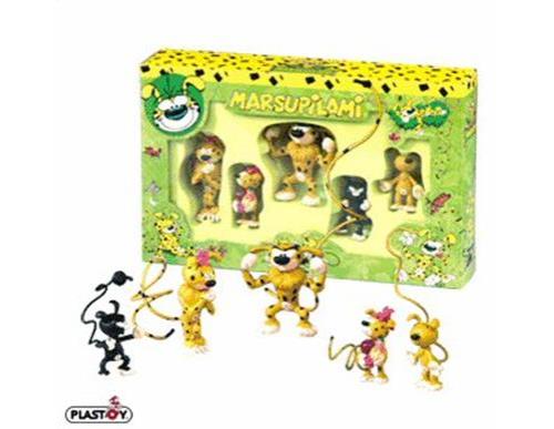 MARSUPILAMI - FIGURINE DU MARSUPILAMI AVEC CŒUR (7 CM