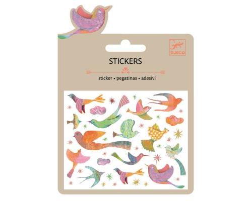 MINI STICKERS - OISEAUX DE PARADIS