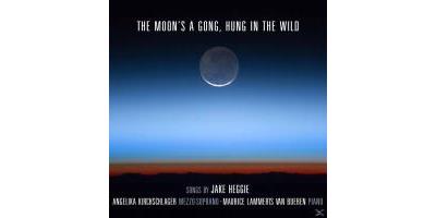 The moon's a gong Hung in the wild