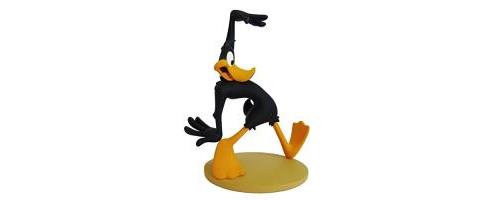 Figurine Résine Warner Bros Daffy Duck Et Marvin - Scène Espace édition Atlas