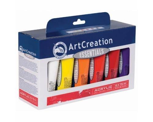 Royal talens - 1 x acrylique artcreation, 75 ml, set de 12 3582812m