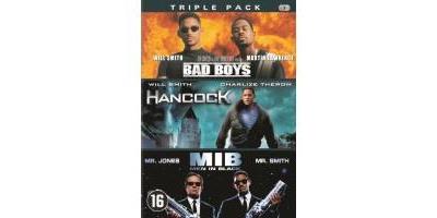 BAD BOYS-HANCOCK-MEN IN BLACK-TRIPLE PACK-BILINGUE