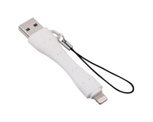 HAMA LIGHTNING SHORT CABLE, MFI, WHITE, 6 CM