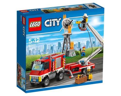 Lego 60111 City - Le camion d'intervention des pompiers