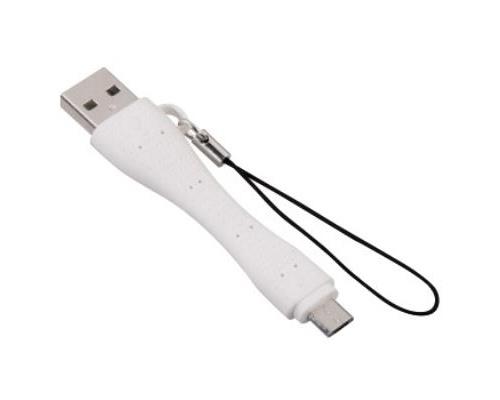 HAMA MICRO USB SHORT CABLE, WHITE, 6 CM