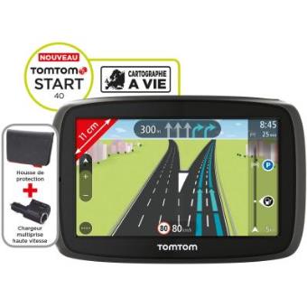 GPS Snooper CC 2400 - Navigation Europe Fixe Avec Écran 4.3" Et Info Trafic
