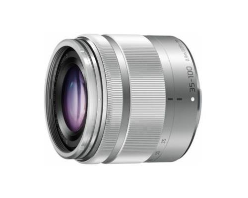 Objectif hybride Panasonic 35-100 mm f/4-5.6 ASPH O.I.S. Argent