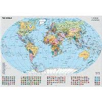 1500 Carte du monde politique - Educa Borras