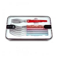 TARRIREAS B LAGUIOLE EVOL STAIN STEEL ACIDULE SET 6 FORKS