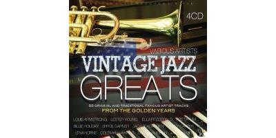 VINTAGE JAZZ GREATS/4CD