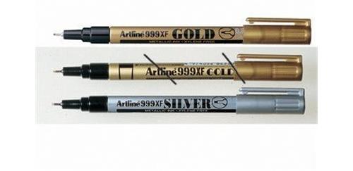 Marqueur Argent Pointe Effilée Artline 999 - 0,8Mm