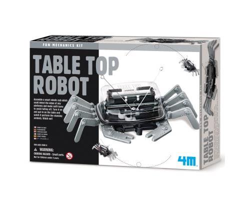 Kit de fabrication Fun Mechanics : Robot pour table 4M - Kidz Labs