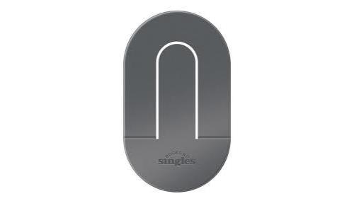 BOOK END SINGLES GREY MATTER