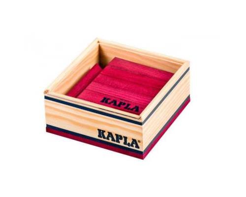 Non Communiqué Multicolore Carré 40 Planchettes Kapla - Violet