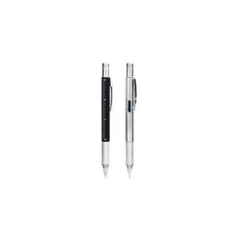 KIKERLAN STYLO MULTI OUTILS NOIR ARGENT