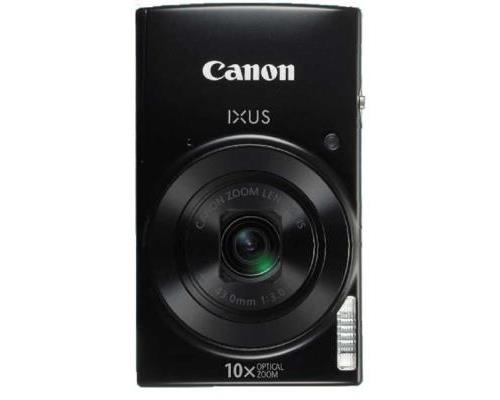 Canon Ixus 182 - Appareil Photo Numérique - Compact - 20.0 Mp - 720 P / 25 Pi/S - 10X Zoom Optique - Wi-Fi, Nfc - Noir